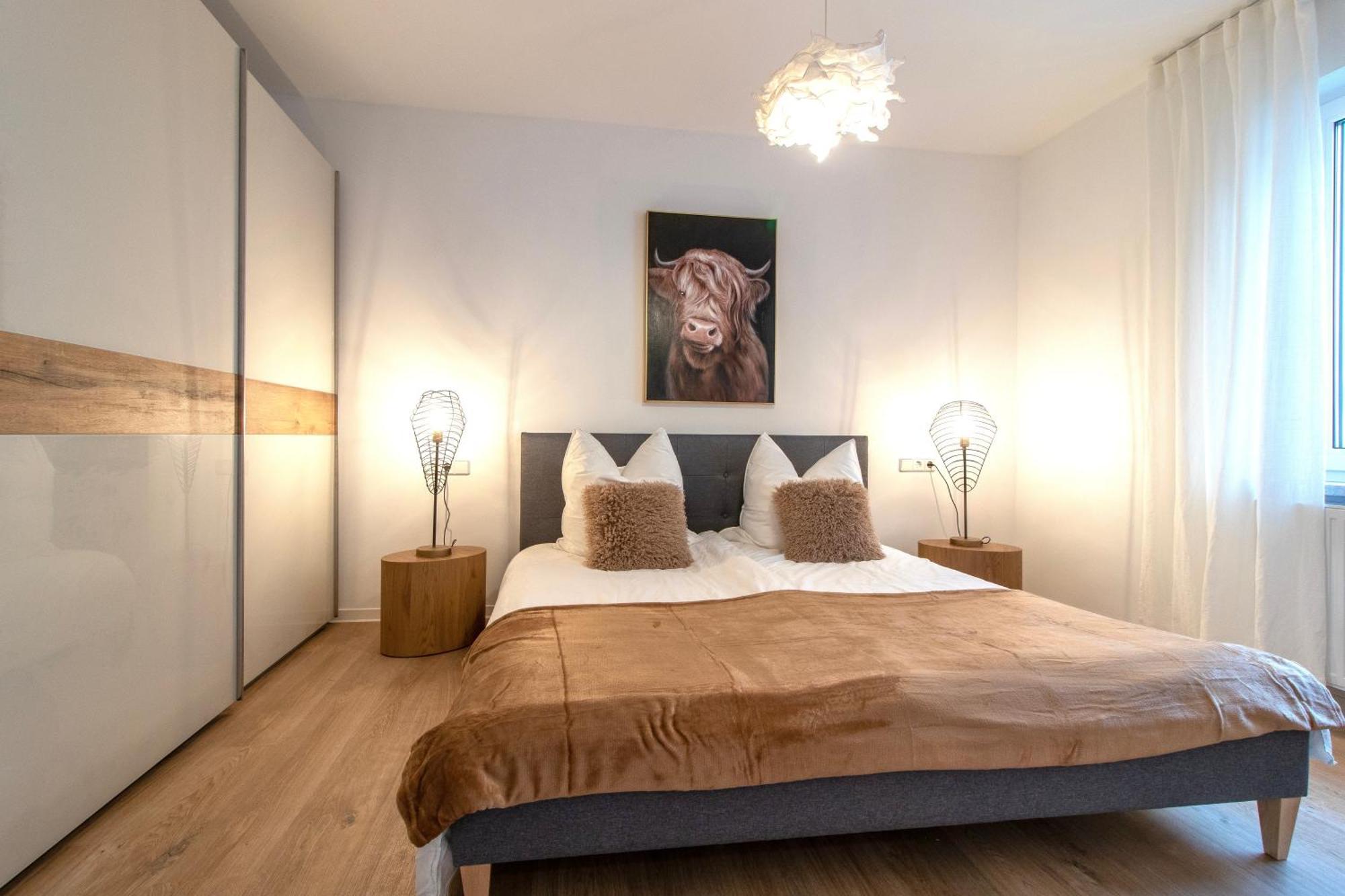 Stilvolles City-Apartment I Netflix I Wlan L Stellplatz I Zentral 슈바르첸베르크 외부 사진
