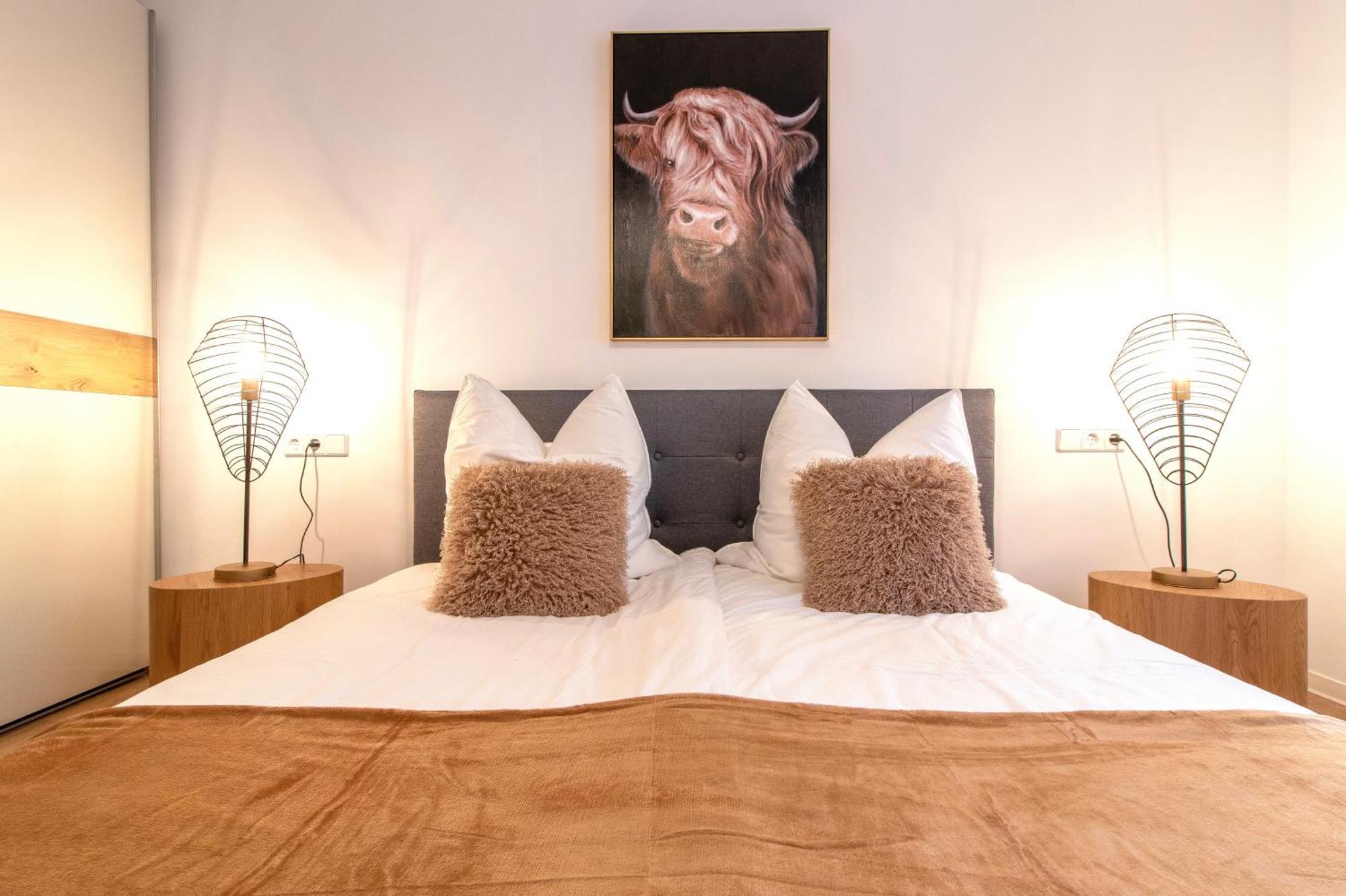 Stilvolles City-Apartment I Netflix I Wlan L Stellplatz I Zentral 슈바르첸베르크 외부 사진