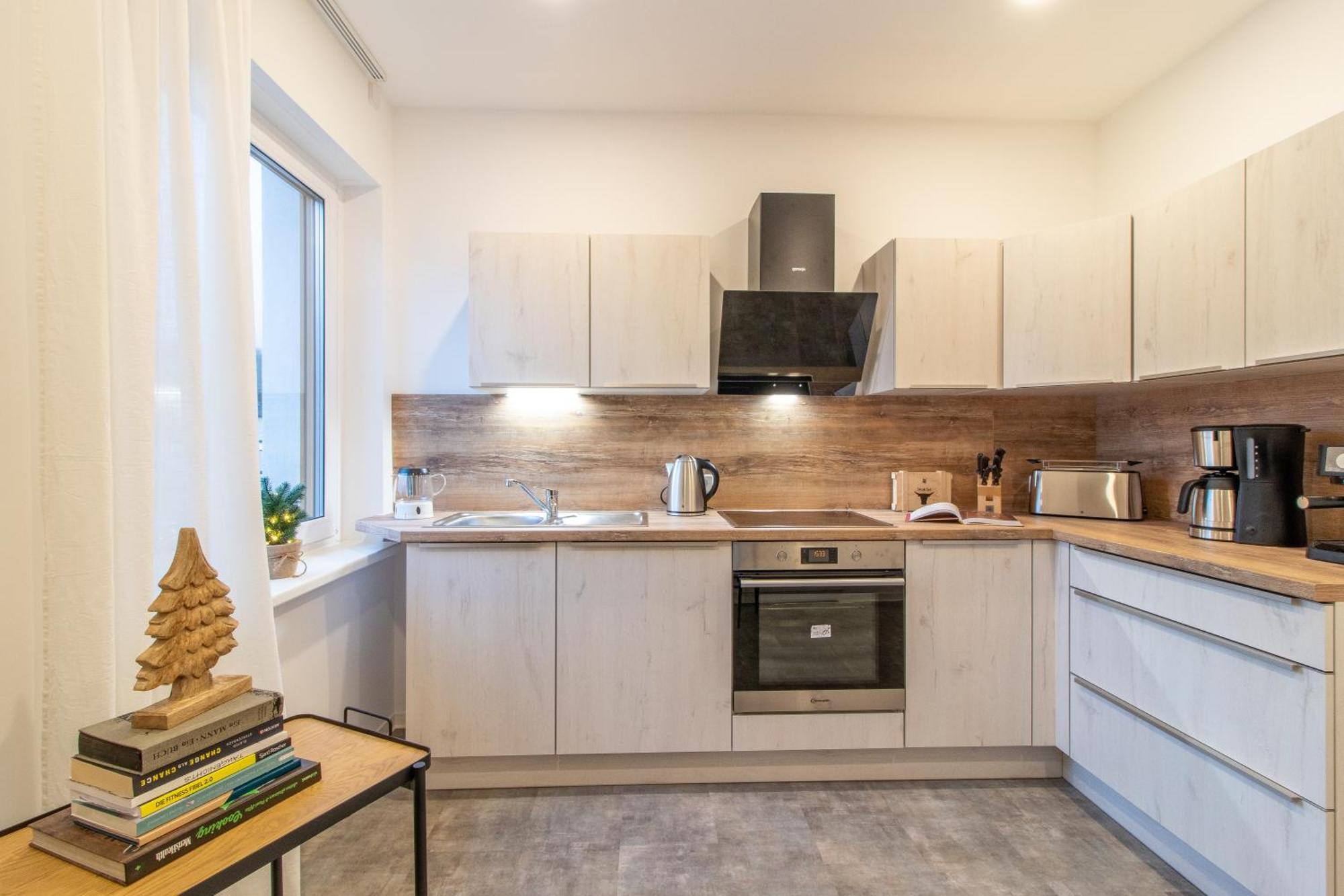 Stilvolles City-Apartment I Netflix I Wlan L Stellplatz I Zentral 슈바르첸베르크 외부 사진