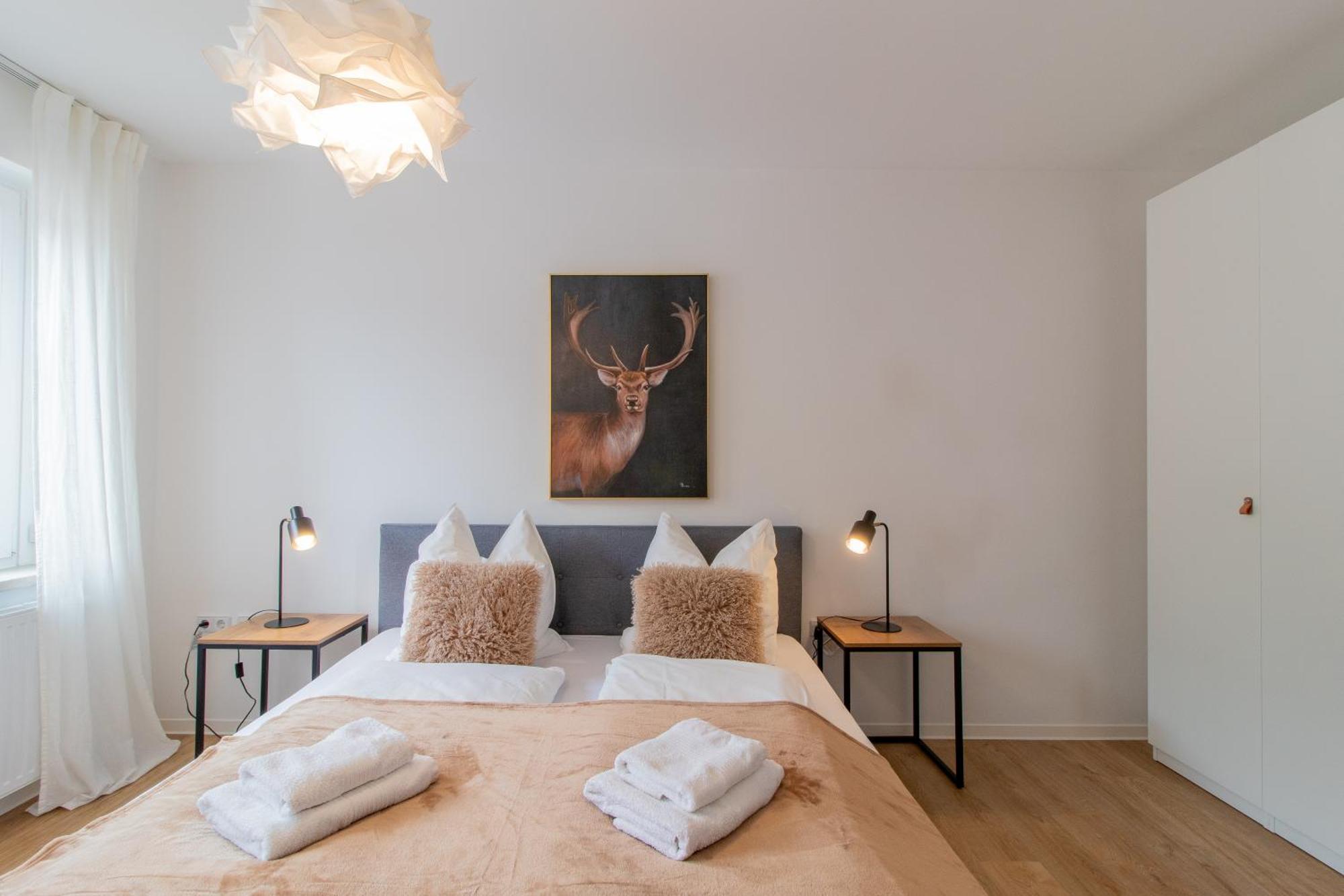 Stilvolles City-Apartment I Netflix I Wlan L Stellplatz I Zentral 슈바르첸베르크 외부 사진