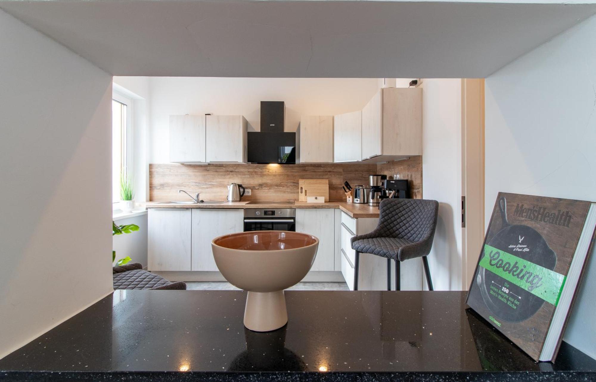 Stilvolles City-Apartment I Netflix I Wlan L Stellplatz I Zentral 슈바르첸베르크 외부 사진