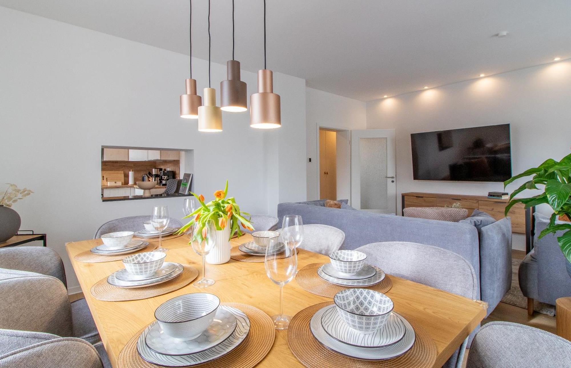 Stilvolles City-Apartment I Netflix I Wlan L Stellplatz I Zentral 슈바르첸베르크 외부 사진