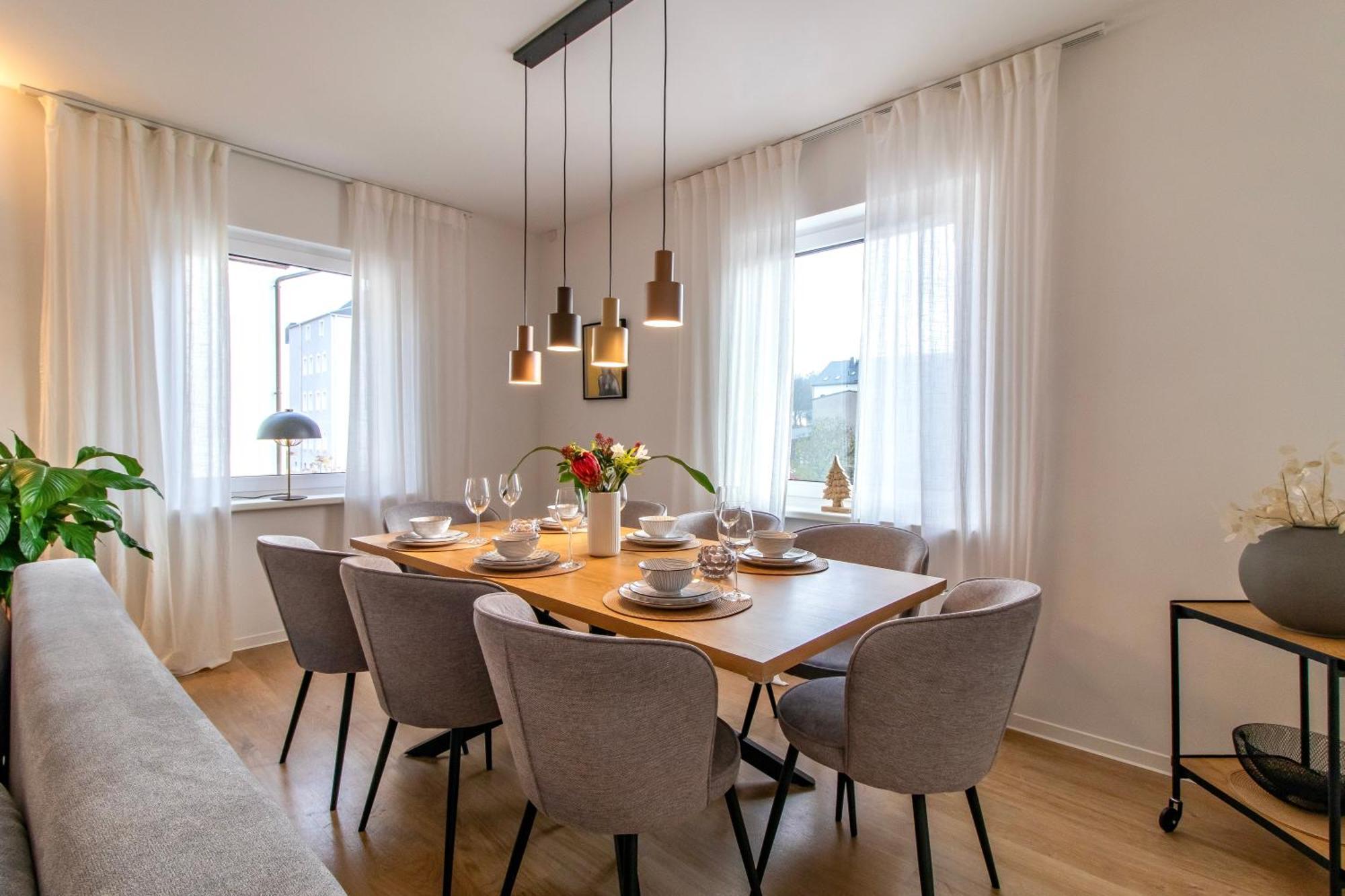 Stilvolles City-Apartment I Netflix I Wlan L Stellplatz I Zentral 슈바르첸베르크 외부 사진